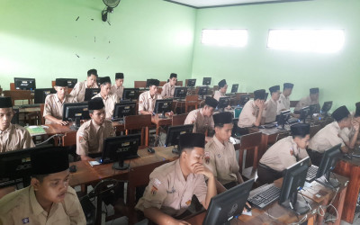 MA Salafiyah Laksanakan Penilaian Akhir Semester Dengan Moda Computer Based Test