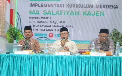 MA Salafiyah Kajen Menyelenggarakan Workshop Implementasi Kurikulum Merdeka