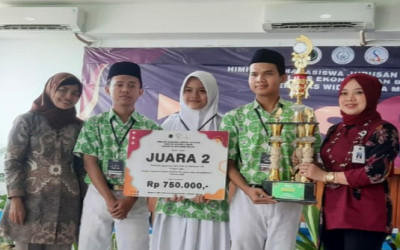 TIM Akuntansi MA Salafiyah Kajen Pati Raih Juara Dua Olimpiade Akuntasi se-Indonesia