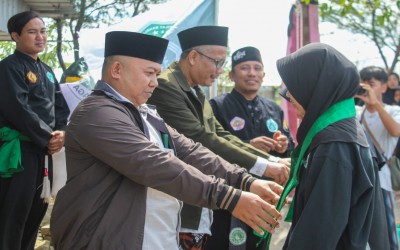 Pagar Nusa Rayon MA Salafiyah Kajen Pati Lantik Ratusan Anggota Baru