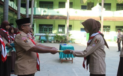 Ambalan KH. Baidlowi Sirodj dan Nyai Hj. Hajroh  Pangkalan MA.Salafiyah Kajen Pati Resmi di Lantik