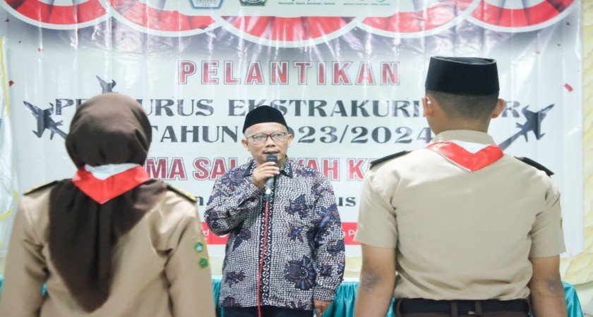 Pelantikan Pengurus KPS, KPPS dan Kegiatan Esktrakurikuler MA Salafiyah Kajen Pati