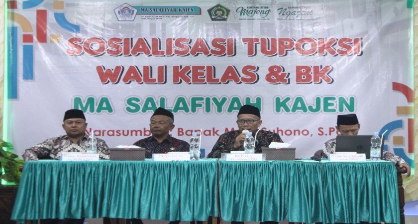 Adakan Sosialisasi Tugas Pokok dan Fungsi Guru BK dan Wali Kelas Pada Awal Tahun Ajaran 2023/2024